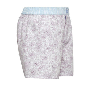 Faithful - lilac paisley Boxer Short - True Boxers