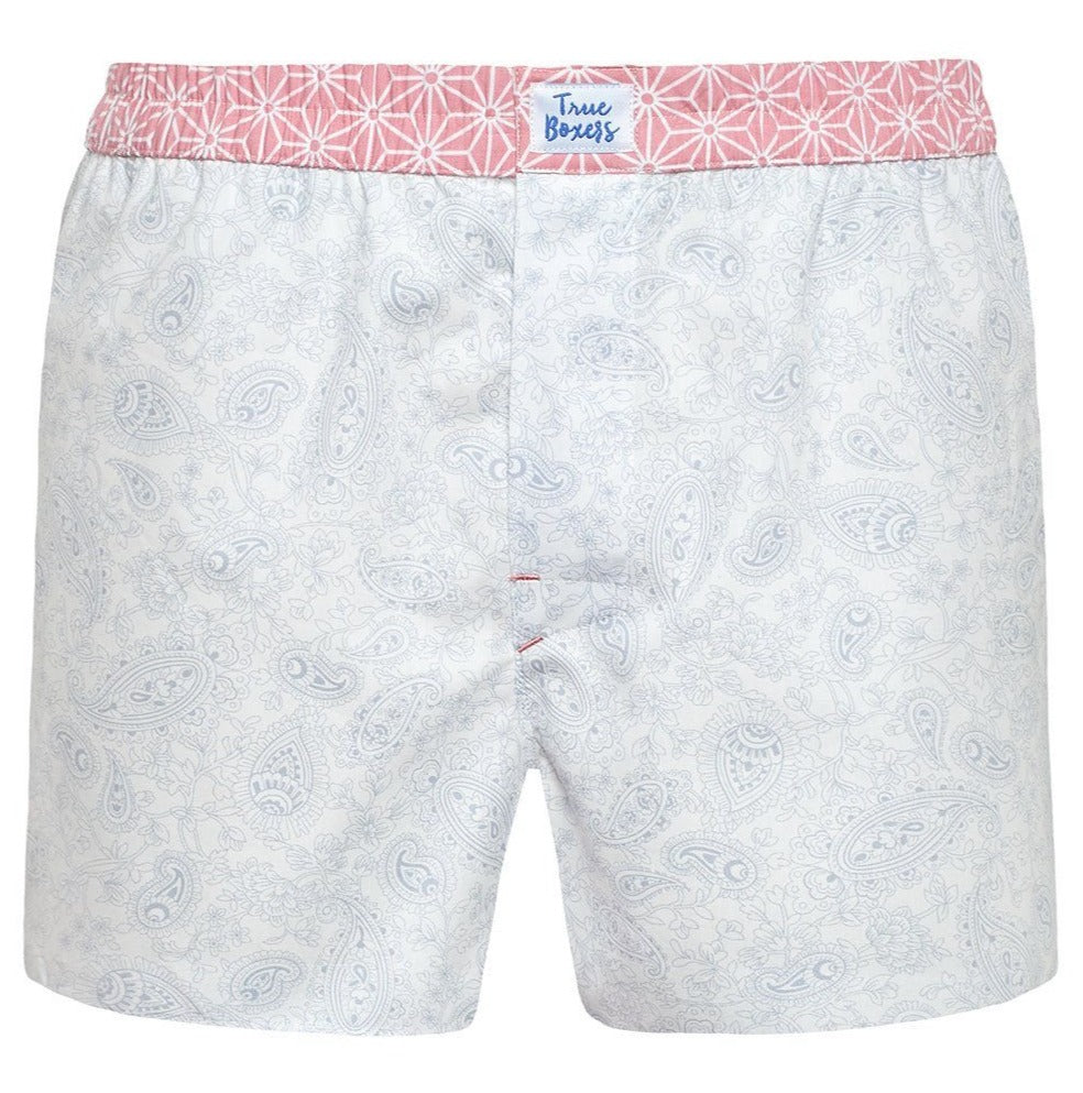 Like a King - blue paisley Boxer Short - True Boxers