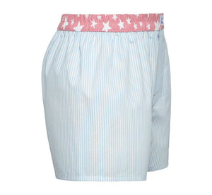 Champion - blue stripes with pink stars Boxer Short - True Boxers