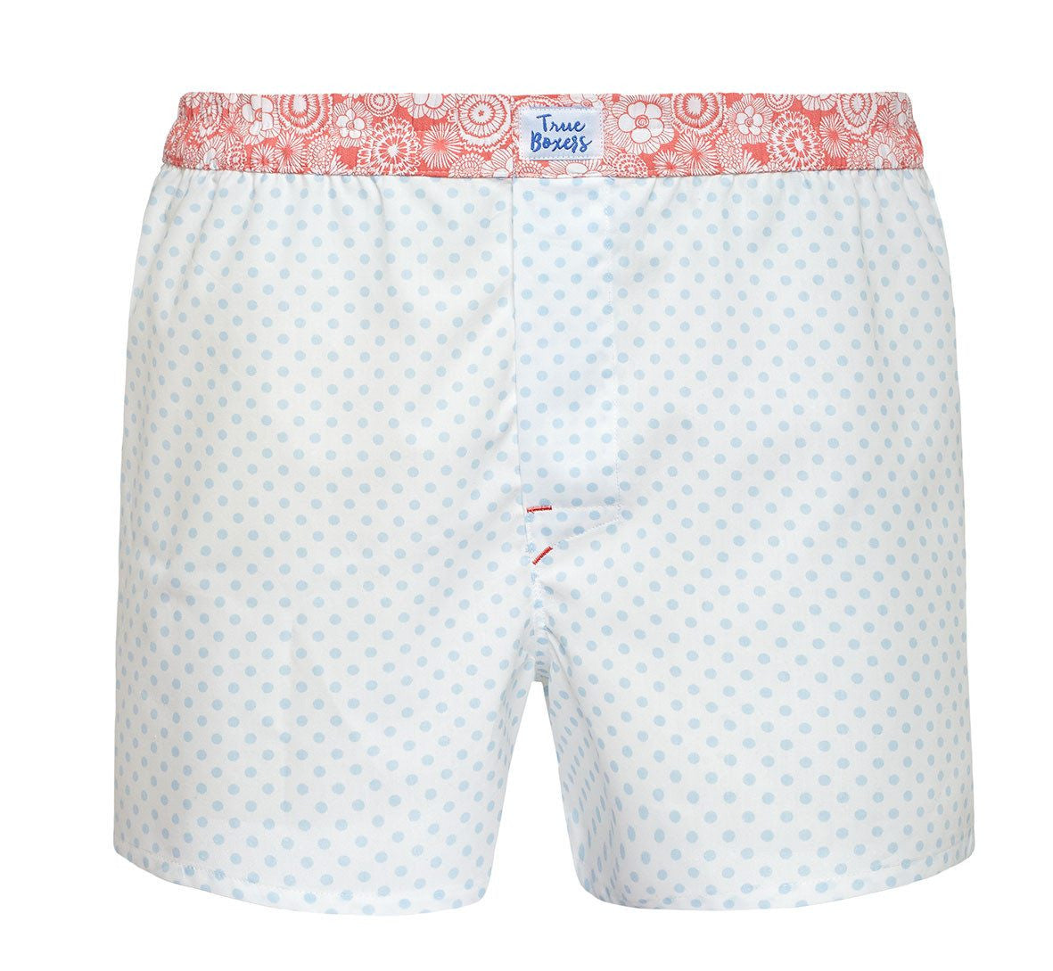 Scoop - blue polka dots Boxer Short - True Boxers